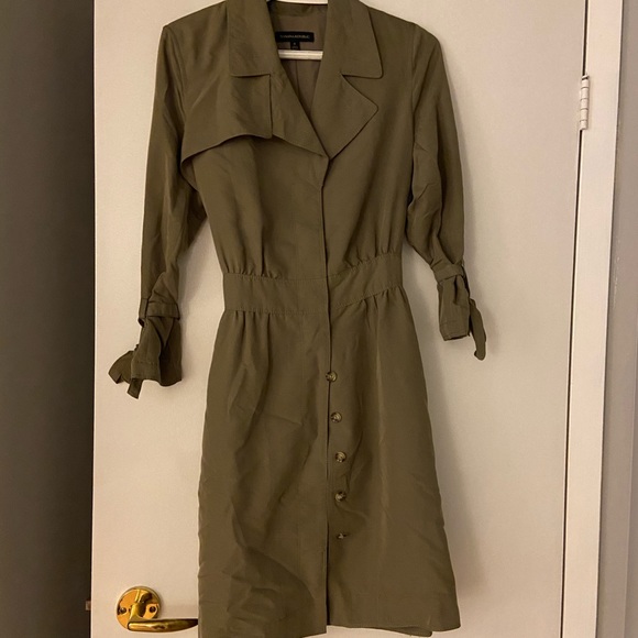 Khaki coat dress - Picture 8 of 8